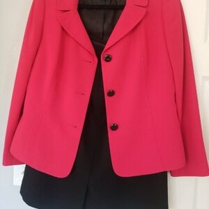 Evan Picone Vibrant Pink Blazer